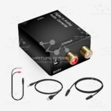 ADAPTADOR CONVERTIDOR DE AUDIO ESTÉREO DIGITAL A ANALÓGICO