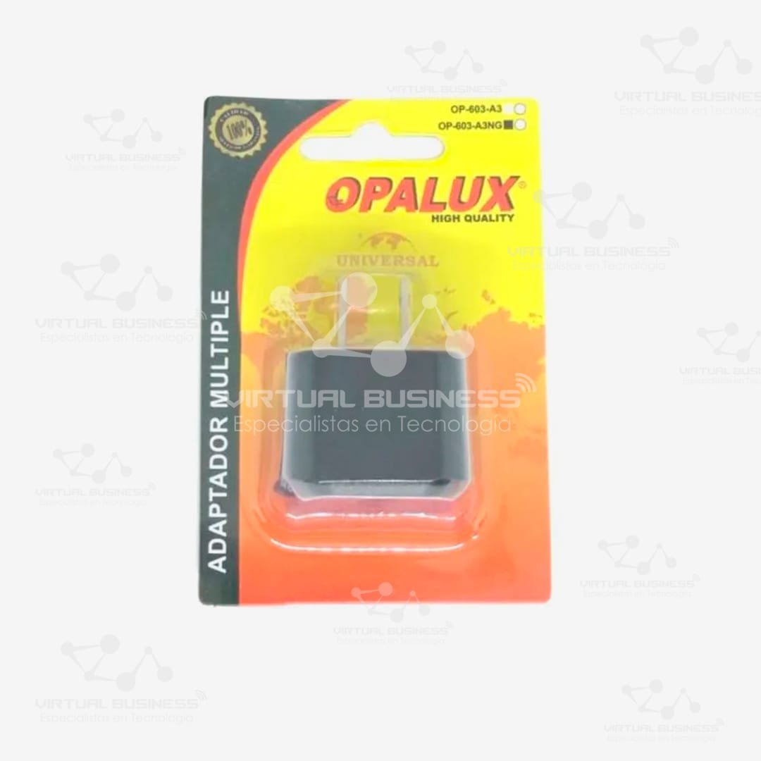 ADAPTADOR DE ENCHUFE MÚLTIPLE PLANO OPALUX OP-603-A3NG 250V - Imagen 3