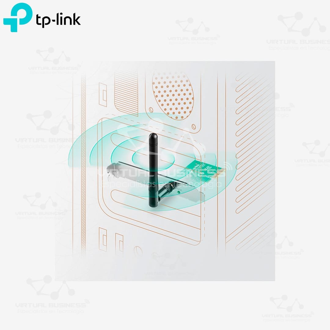 ADAPTADOR INALÁMBRICO PCI EXPRESS N 150MBPS TL-WN781ND - Imagen 3