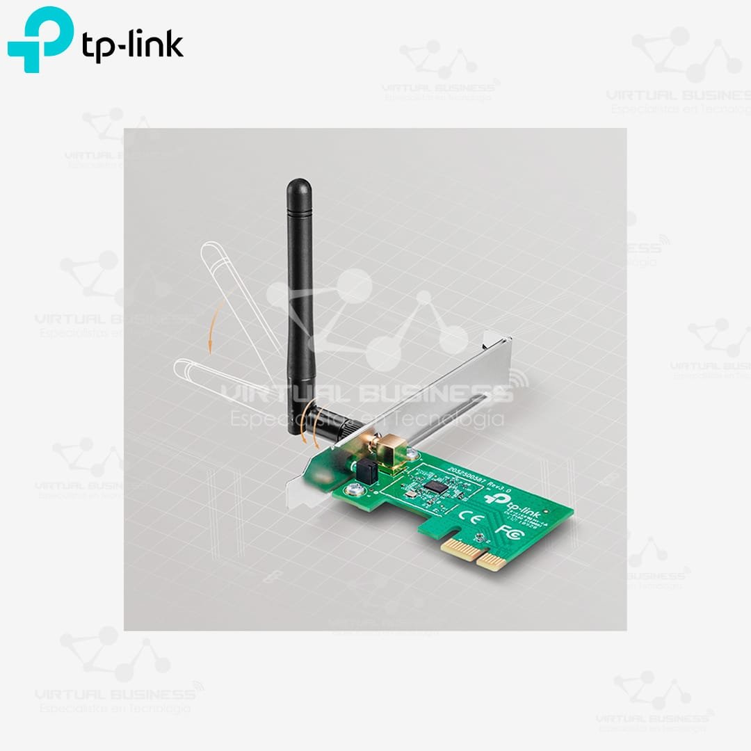 ADAPTADOR INALÁMBRICO PCI EXPRESS N 150MBPS TL-WN781ND - Imagen 2