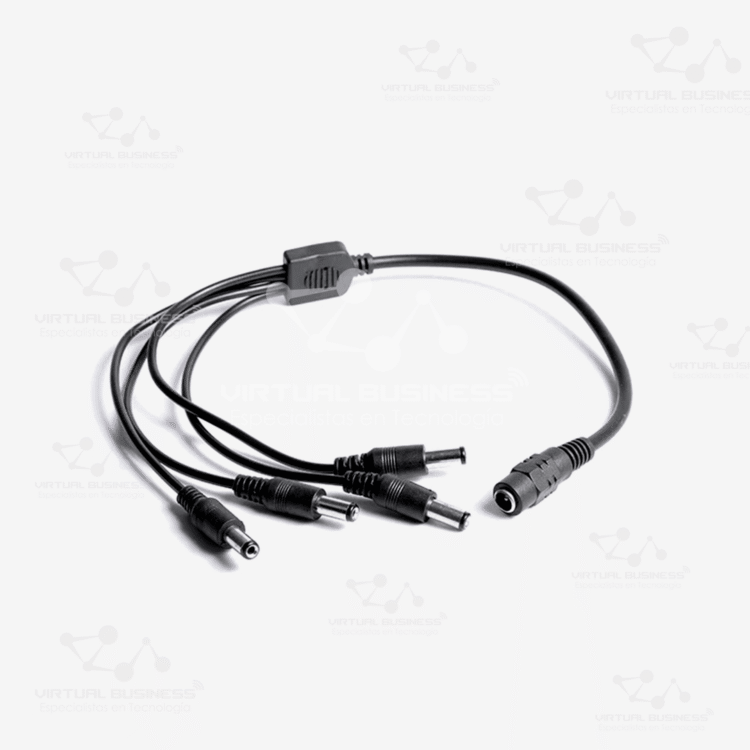 ADAPTADOR PULPO DC DE 1 A 4 SALIDAS (5.5*2.5MM)