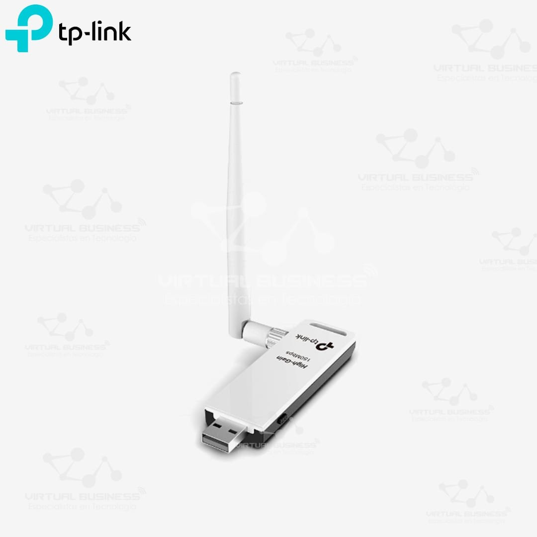 ADAPTADOR USB INALÁMBRICO TP LINK TL-WN722N 150MBPS - Imagen 4