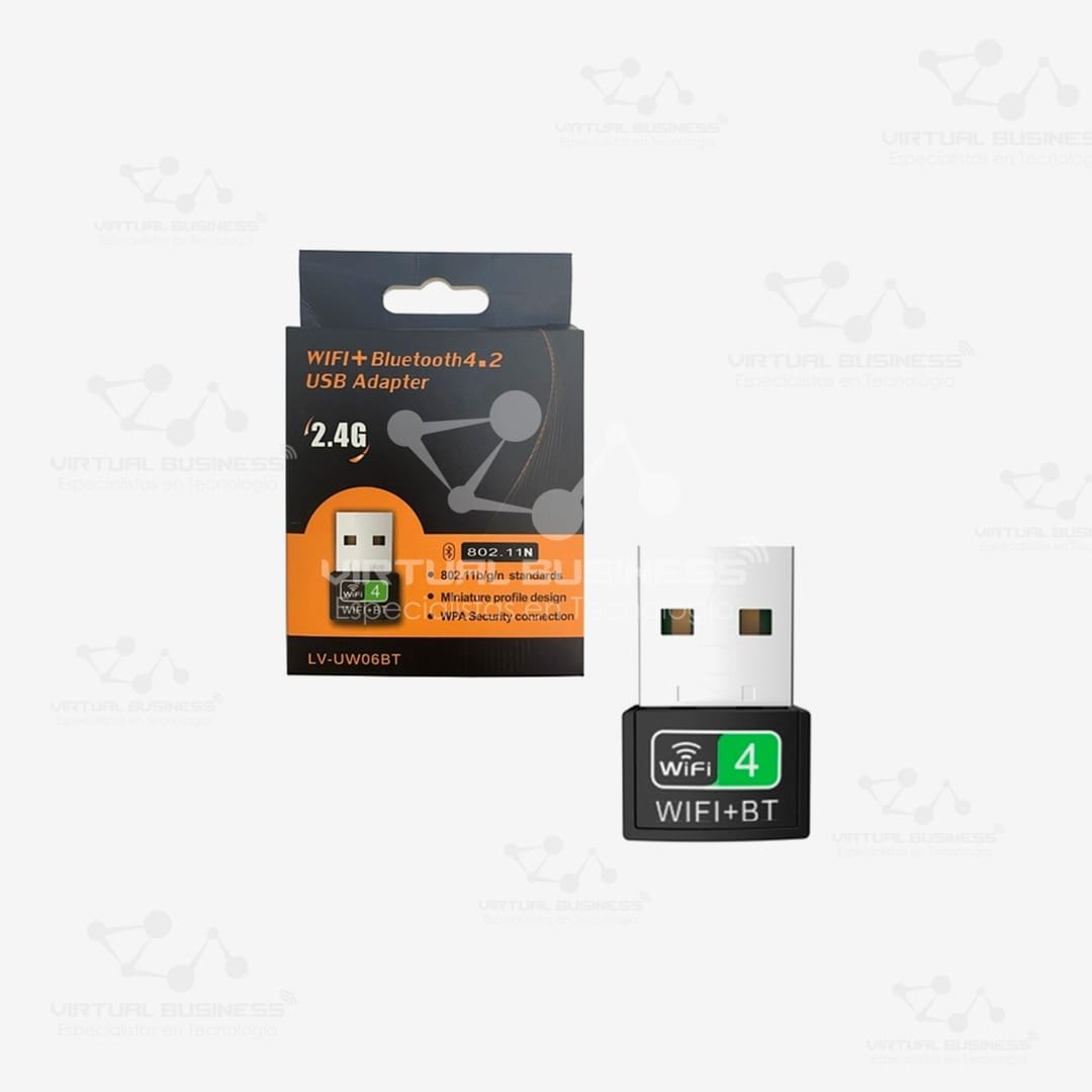 ADAPTADOR WIFI USB 2.4G LV-UW06BT - Imagen 3