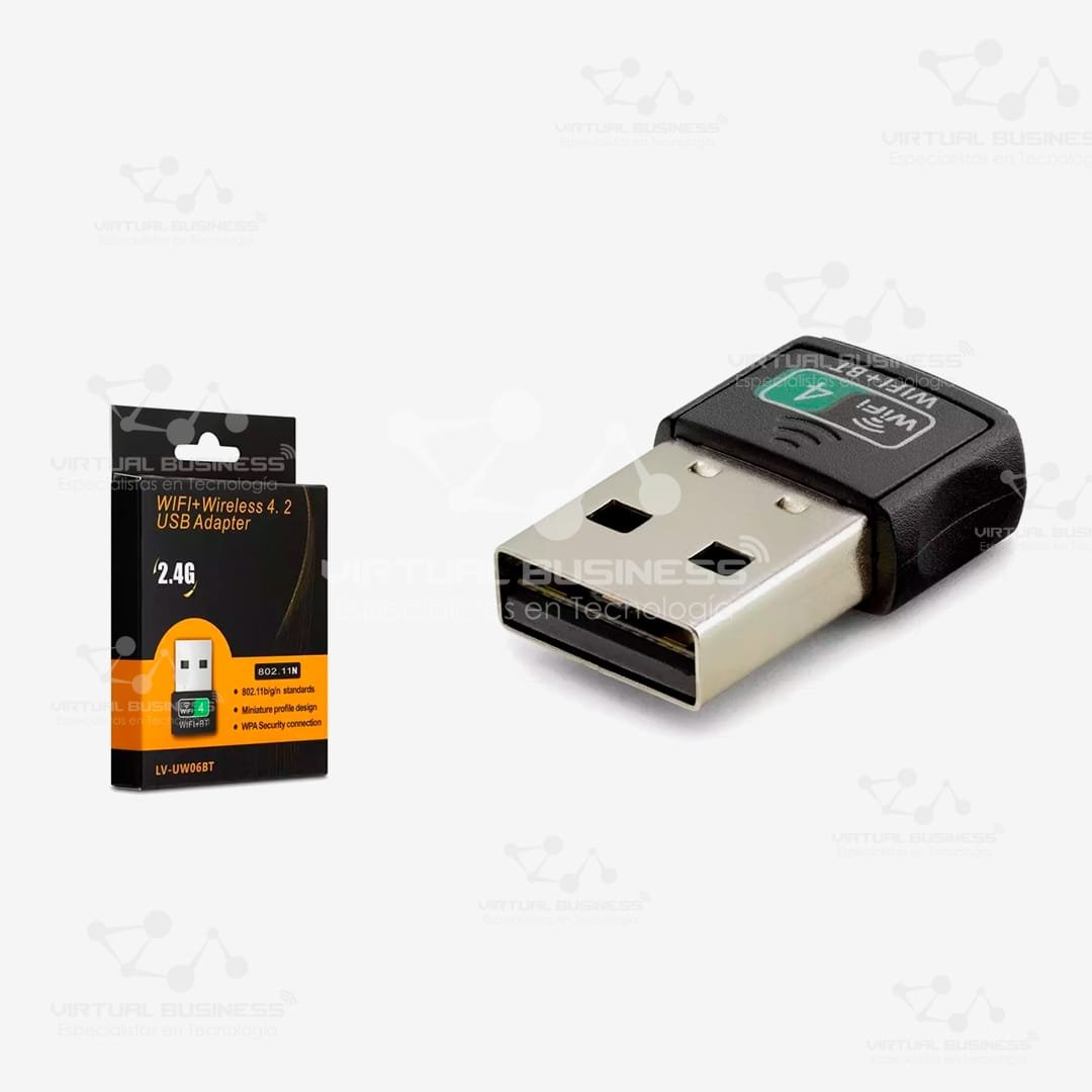ADAPTADOR WIFI USB 2.4G LV-UW06BT - Imagen 2