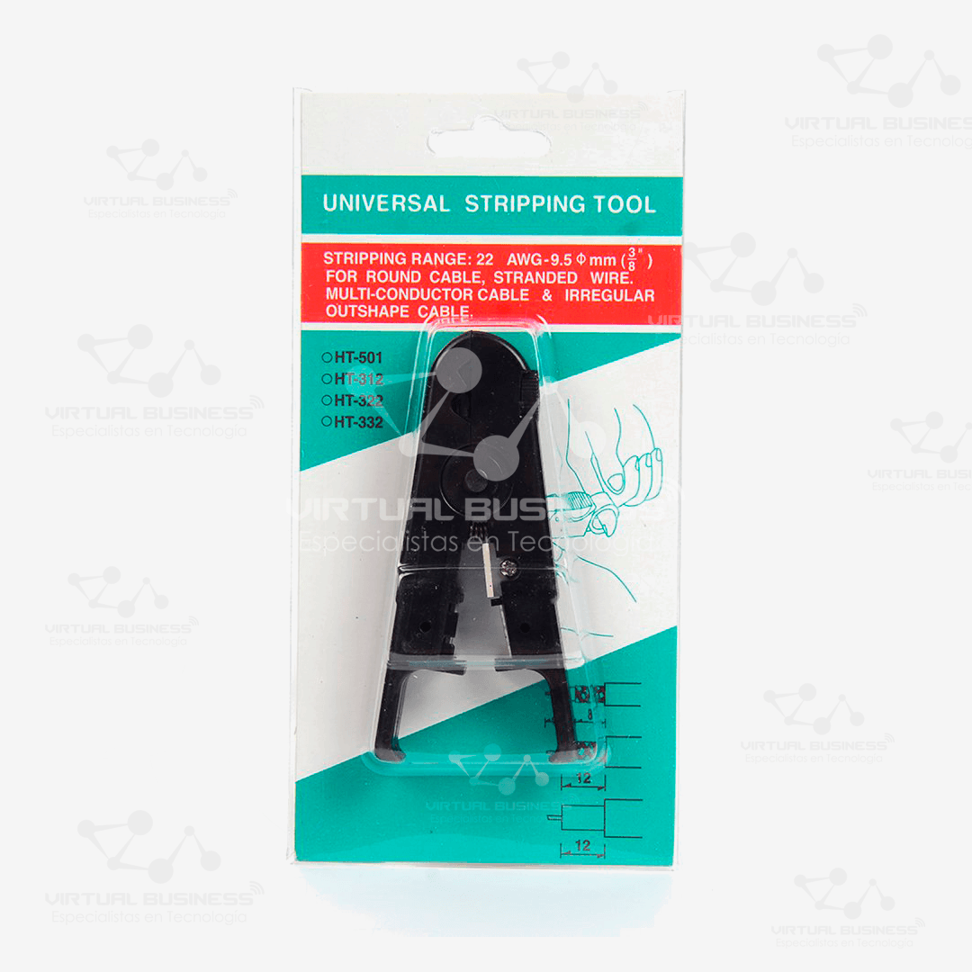 ALICATE PELADOR DE CABLE CALIDAD A - Imagen 2