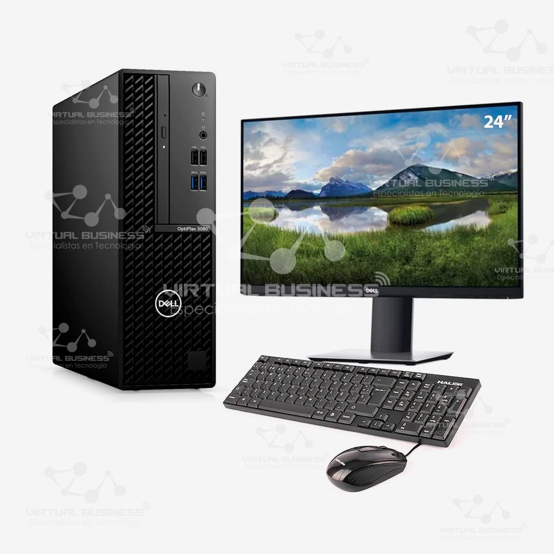 ALL IN ONE DELL OPTIPLEX 3080 + MONITOR LED 24” SEMINUEVO