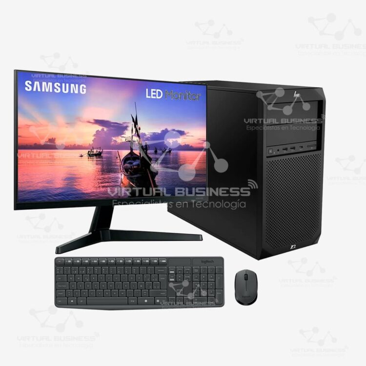 ALL IN ONE HP WOKSTATION Z2 G4 + MONITOR SAMSUNG 24" SEMINUEVO