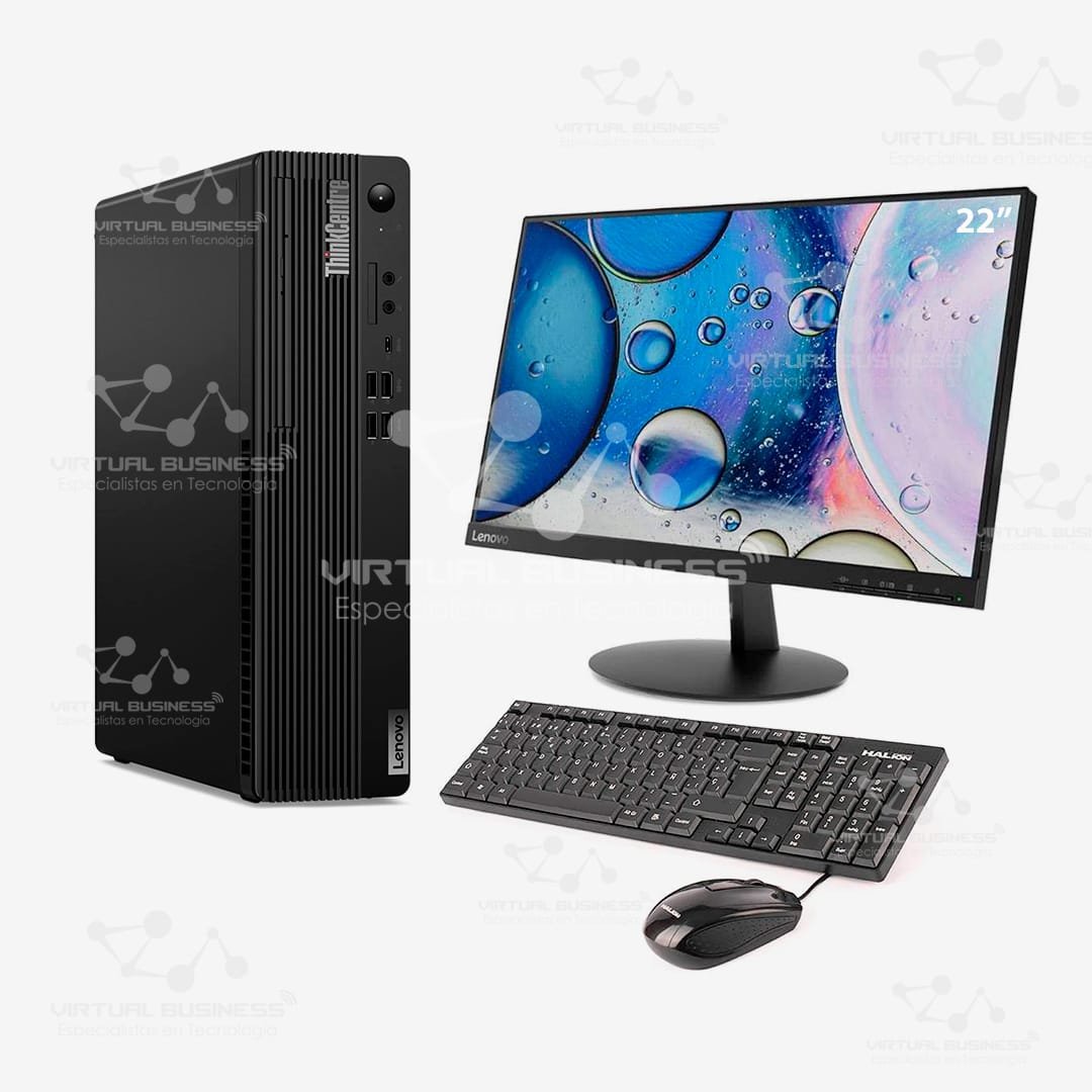 ALL IN ONE LENOVO THINKCENTRE M80S + MONITOR LED 22” SEMINUEVO