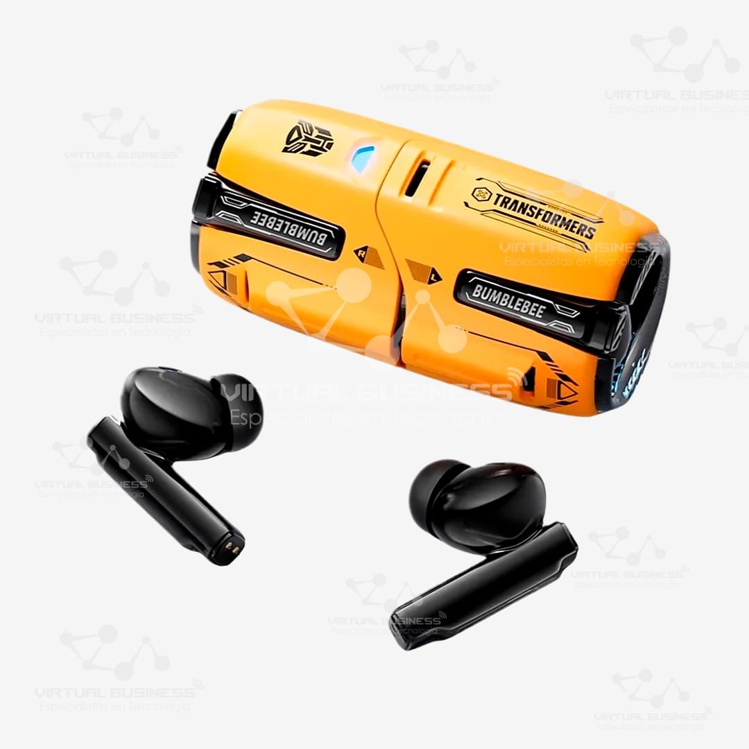 AUDÍFONOS BUMBLEBEE TF-101 PRO AMARILLO - Imagen 2