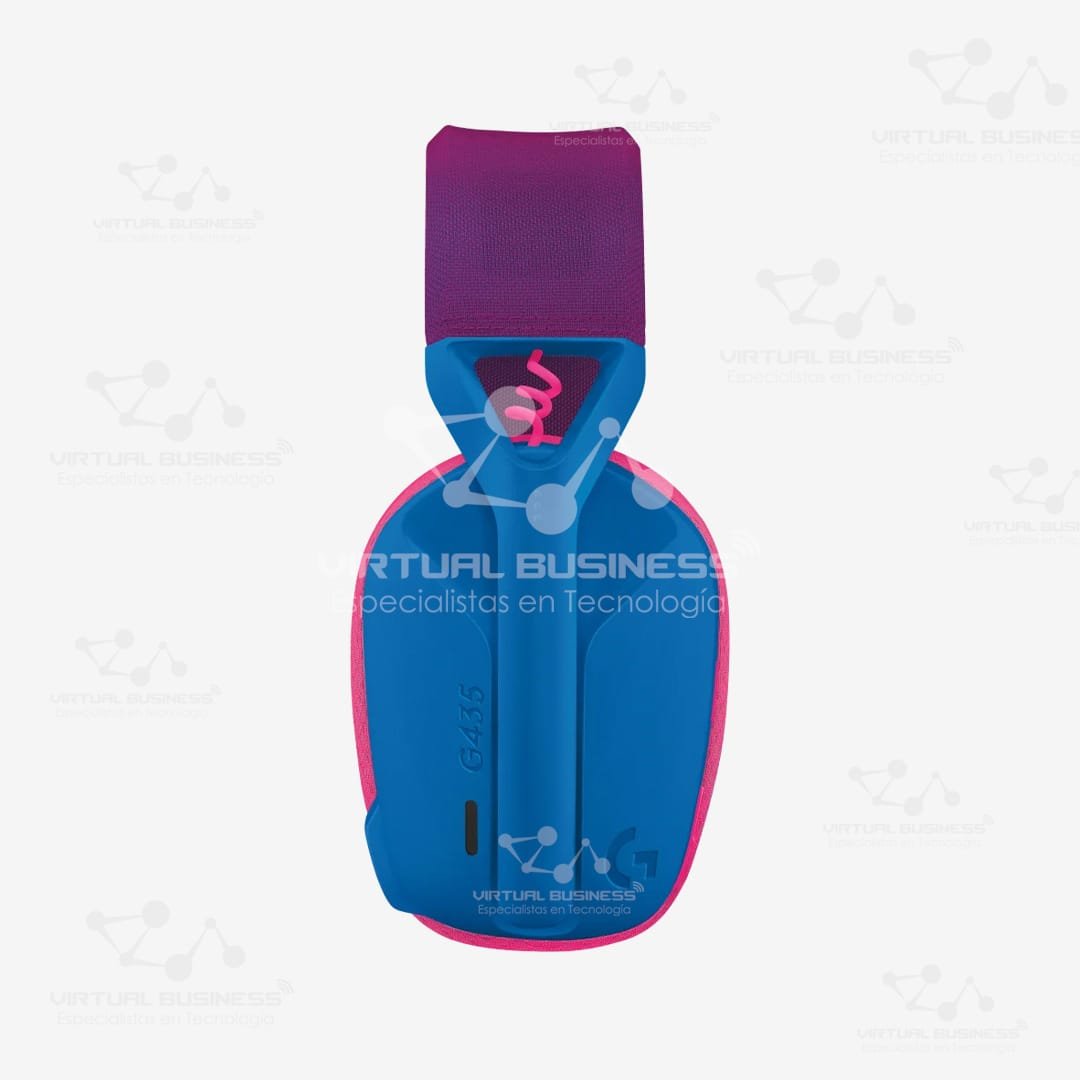 AUDIFONOS GAMER LOGITECH G435 AZUL LIGEROS - Imagen 2