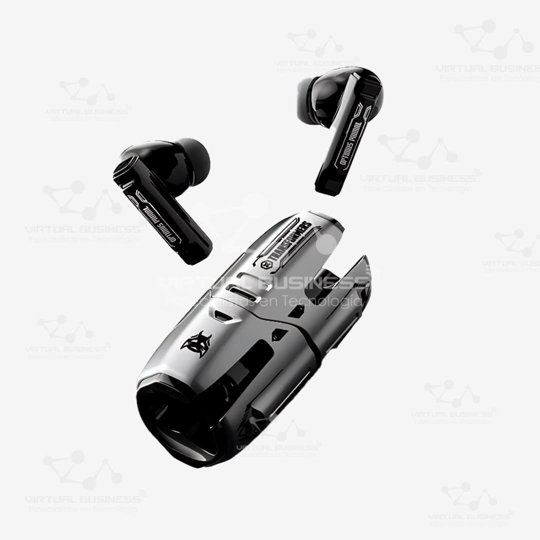 AUDÍFONOS OPTIMUS PRIMAL TF-101 PRO PLOMO - Imagen 2