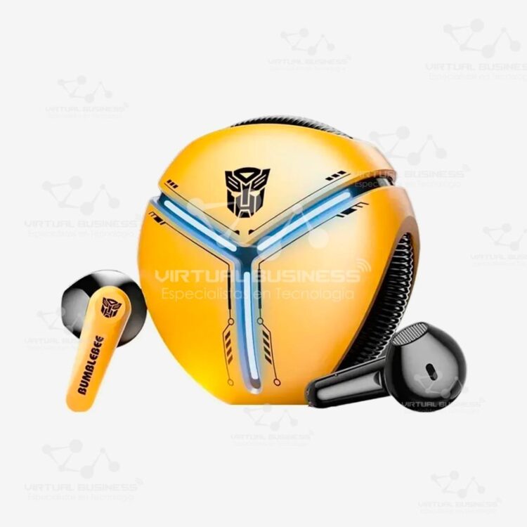 AUDÍFONOS TRANSFORMERS BUMBLEBEE TF-T30 AMARILLO