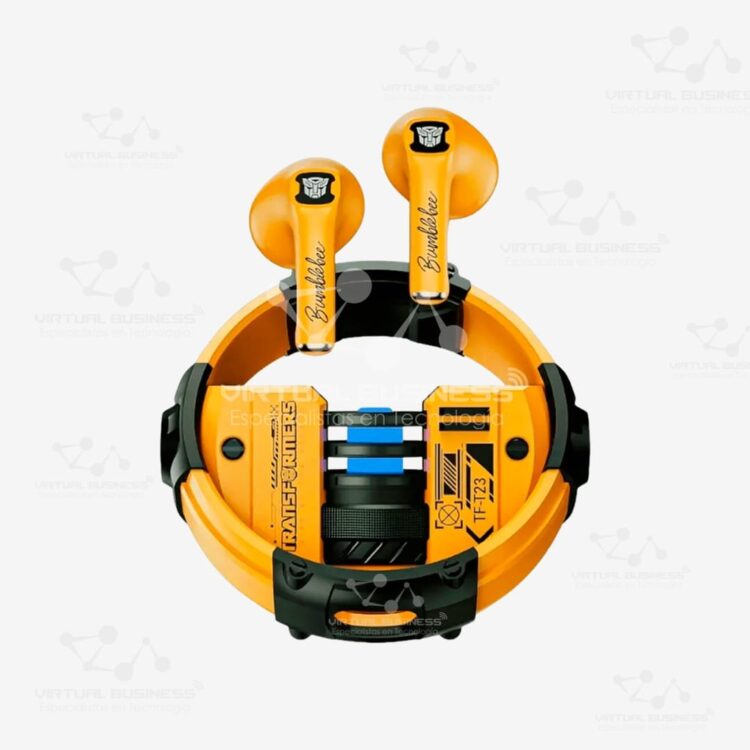 AUDÍFONOS TRANSFORMERS BUMBLEBEE TF-T32 AMARILLO