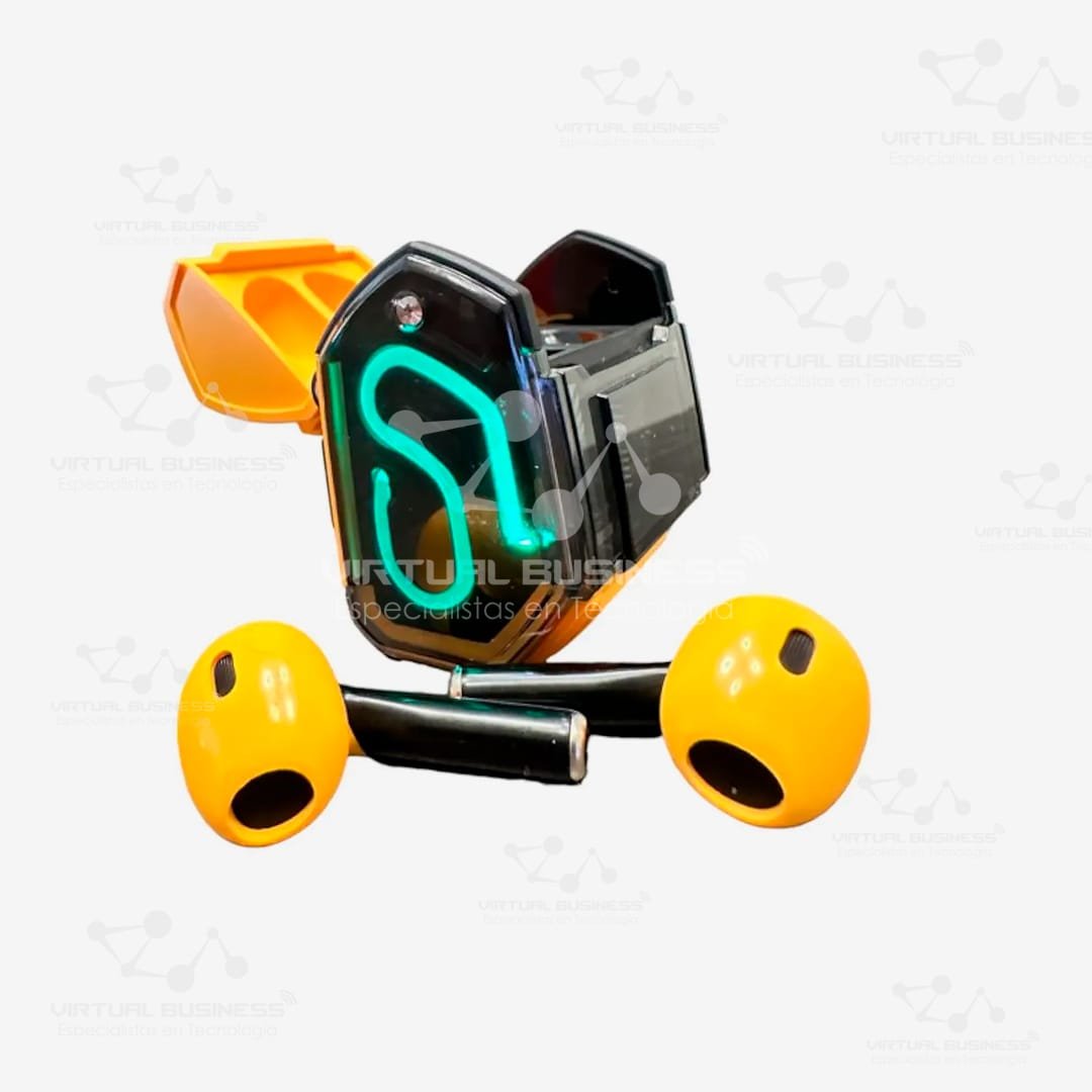 AUDÍFONOS TRANSFORMERS MG-C03 AMARILLO - Imagen 2