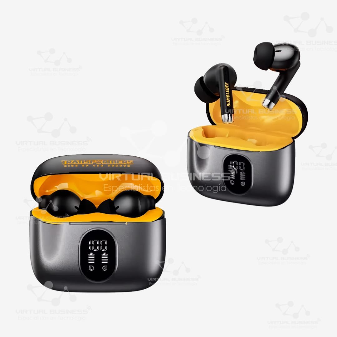 AUDÍFONOS TRANSFORMERS OPTIMUS PRIMAL TF-T50 PLOMO - Imagen 2