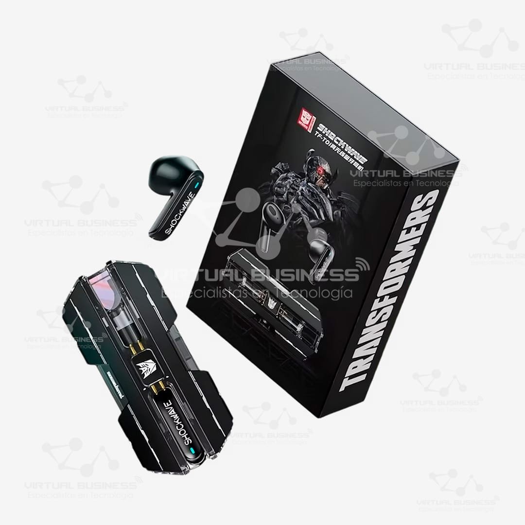 AUDÍFONOS TRANSFORMERS TF-101 NEGRO - Imagen 2
