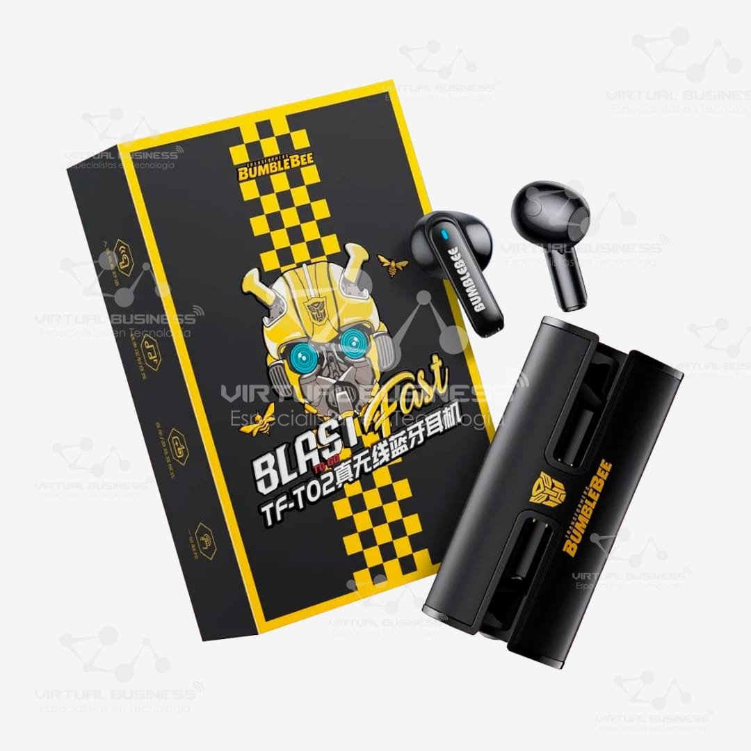 AUDÍFONOS TRANSFORMERS TF-T02 NEGRO - Imagen 3