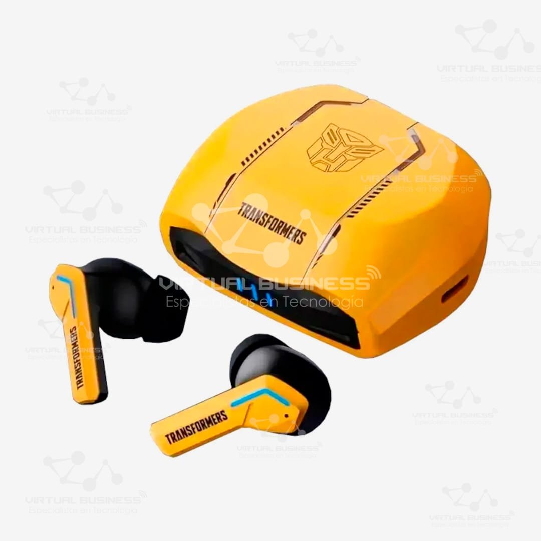 AUDÍFONOS TRANSFORMERS TF-T06 AMARILLO - Imagen 2