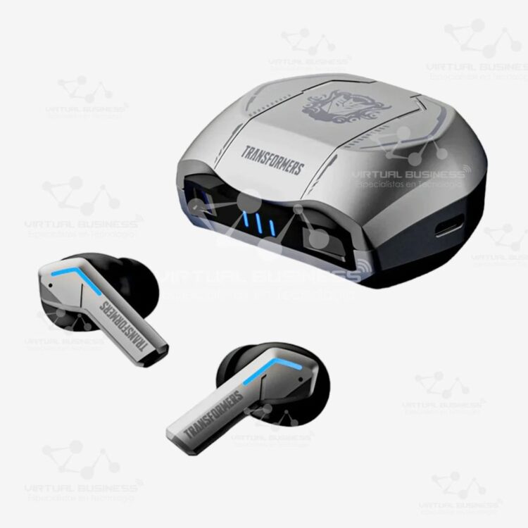 AUDÍFONOS TRANSFORMERS TF-T06 PLATEADO