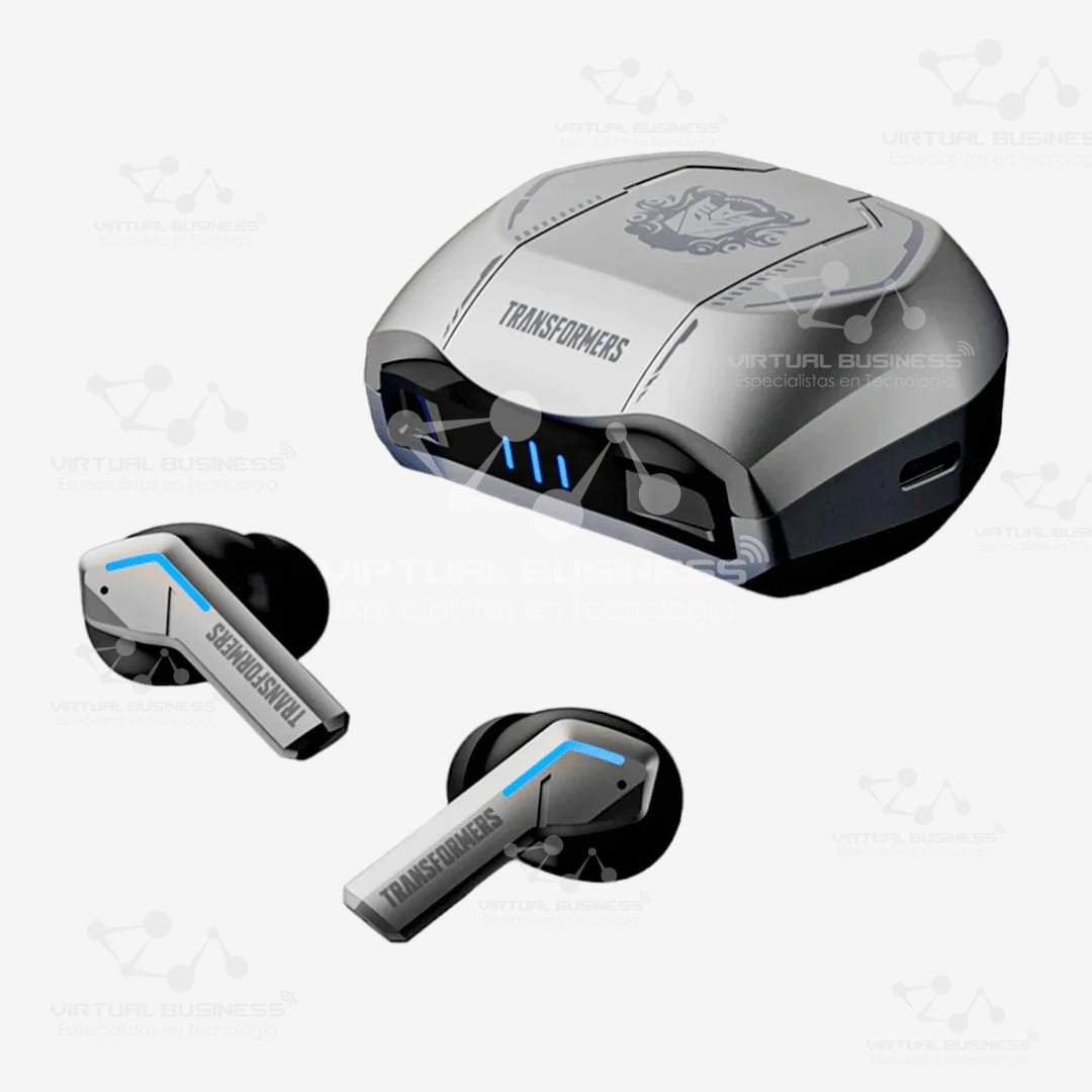 AUDÍFONOS TRANSFORMERS TF-T06 PLATEADO