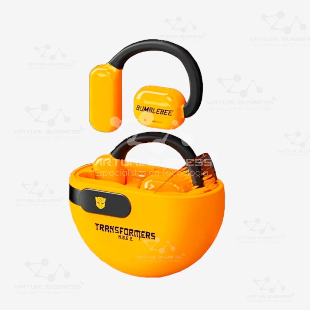 AUDÍFONOS TRANSFORMERS TF-T09 AMARILLO - Imagen 3