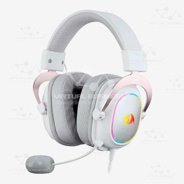 AURICULARES GAMING REDRAGON H510W-RGB ZEUS X INMERSIÓN