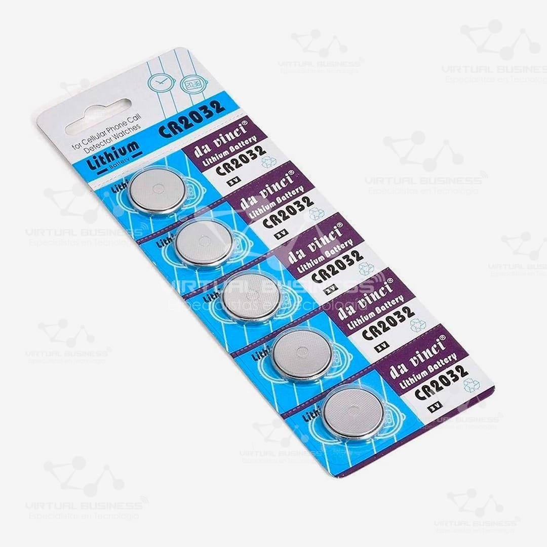 BATERÍA DE LITIO DA VINCI CR2032 FUENTE DE ENERGÍA