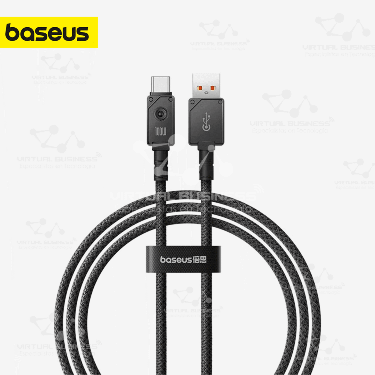 CABLE DE CARGA RÁPIDA BASEUS USB A TIPO C 100W 2mt