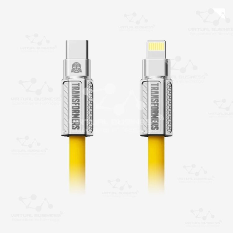 CABLE DE CARGA TRANSFORMER TF-A07 USB C A LIGHTNING