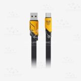 CABLE DE CARGA TRANSFORMER TF-A08 USB A USB C AMARILLO