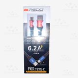 CABLE DE DATOS REDD RD-2024 1 METRO USB A USB-C 55W 6.2A