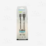 CABLE DE DATOS ROMAX TCD0469 1 METRO USB A MICRO USB 45W 5.5A