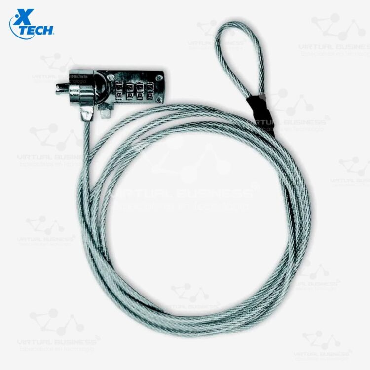 CABLE DE SEGURIDAD PARA PORTATIL XTECH XTA-110