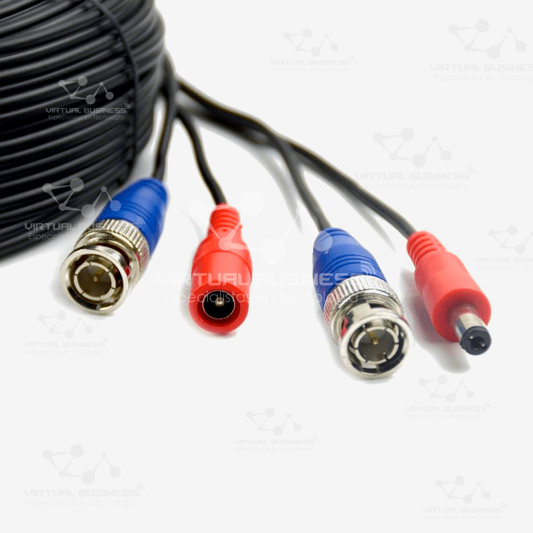CABLE DE VIDEO BNC + DC DE 10 METROS