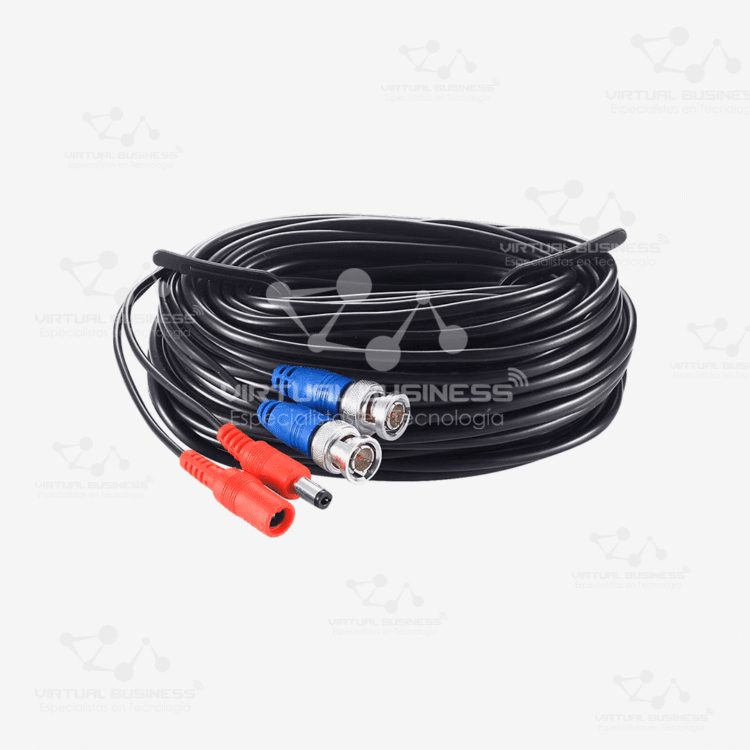 CABLE DE VIDEO BNC + DC DE 20 METROS