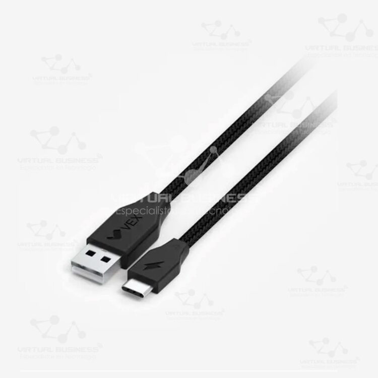 CABLE VEX 5A USB A TIPO C 2 METROS