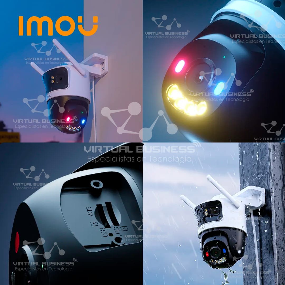 CÁMARA DE VIGILANCIA IMOU CRUISER TRIPLE LENTE 11MP IPC-S7UN-11M0WED - Imagen 3
