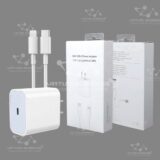 CARGADOR 20W USB-C POWER ADAPTER USB-C TO LIGHTNING CABLE