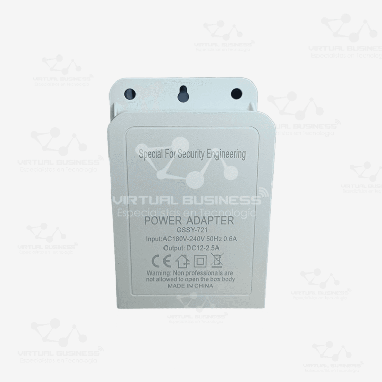 CARGADOR DE CORRIENTE PARA CCD 12V 2.5A