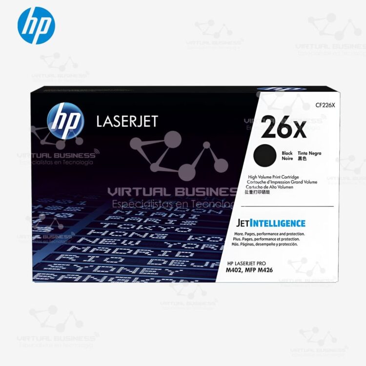 TÓNER HP 26X NEGRO LASER JET CF226X