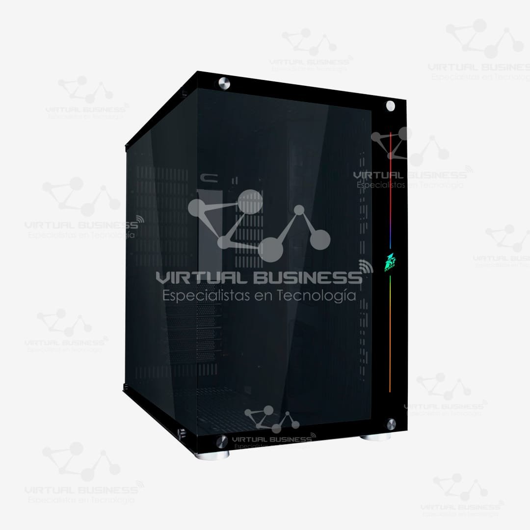 CASE 1STPLAYER STEAMPUNK SP8 BLACK 6 COOLER - Imagen 2