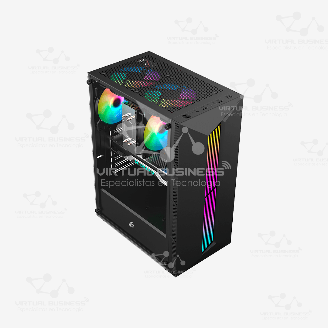 CASE GAMER 1ST PLAYER RB-5 BLACK - Imagen 3