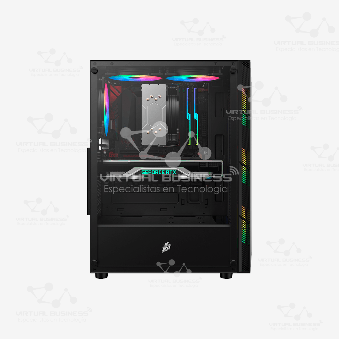 CASE GAMER 1ST PLAYER RB-5 BLACK - Imagen 4