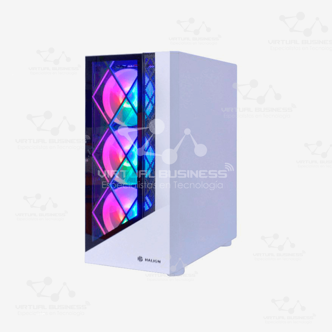 CASE GAMER HALION DRAGON CR15 WHITE - Imagen 2