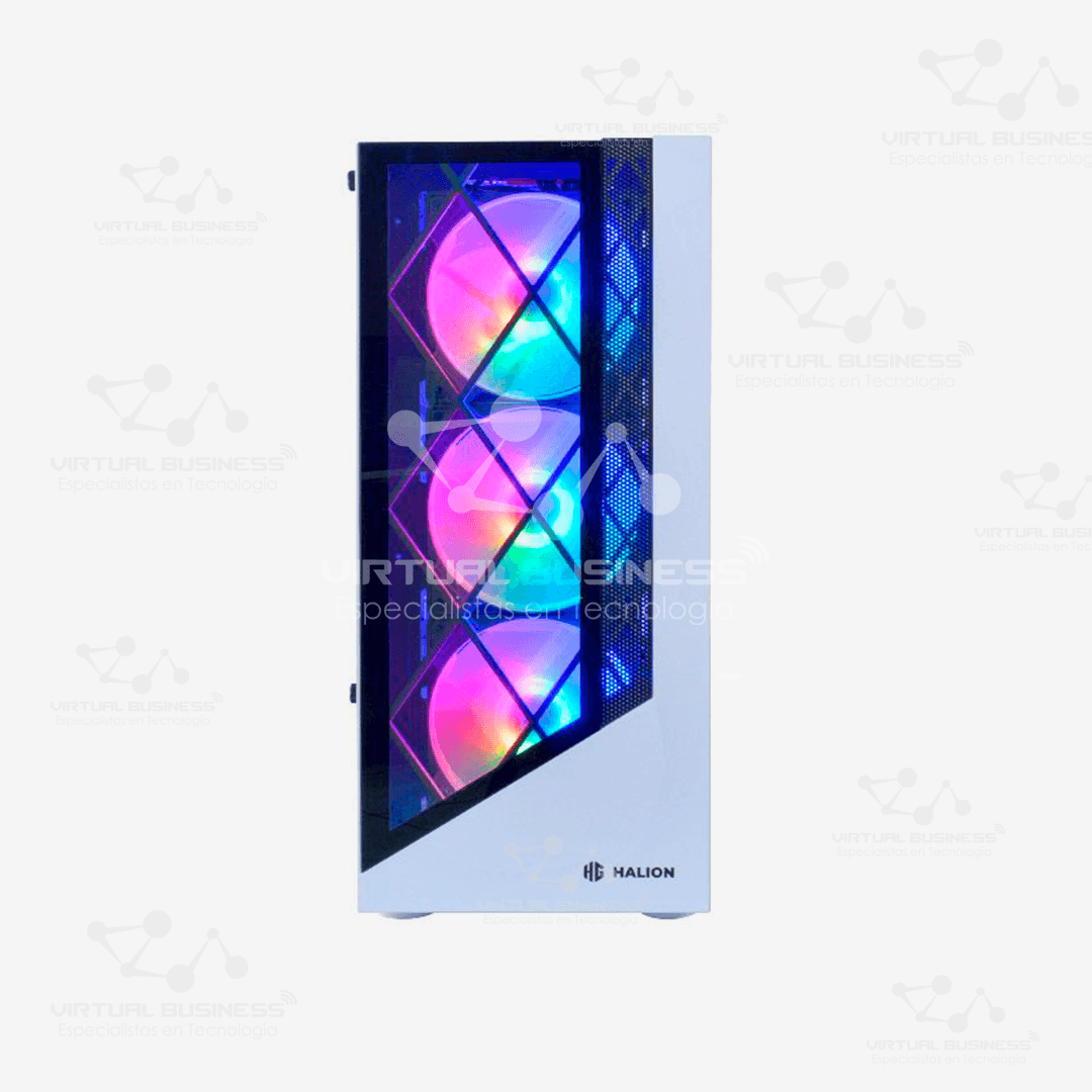 CASE GAMER HALION DRAGON CR15 WHITE - Imagen 4