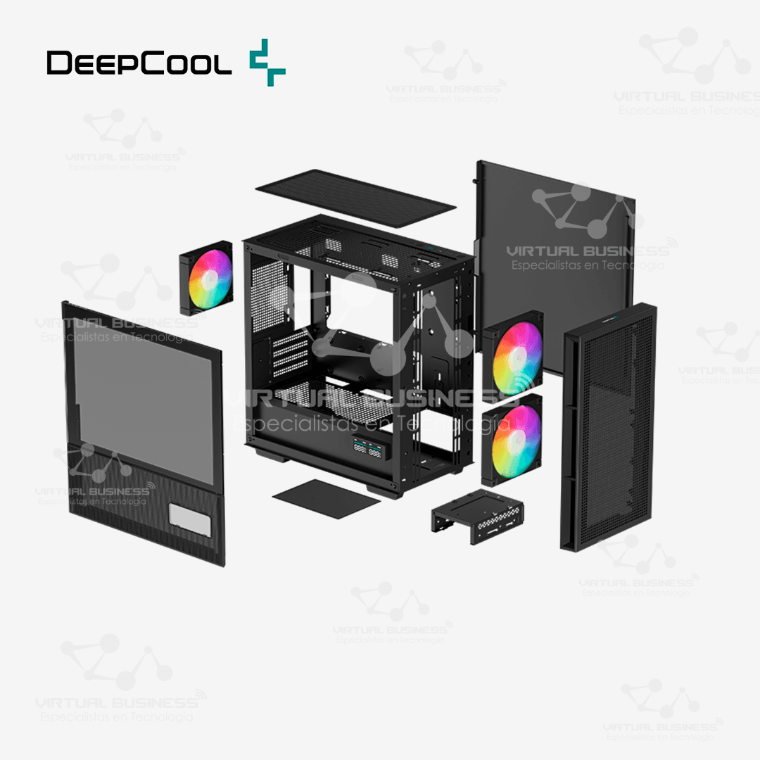 CASE GAMER DEEPCOOL CH360 DIGITAL - Imagen 5