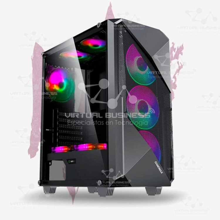 CASE GAMER GAMEMAX REVOLT 4X ARGB S/FUENTE