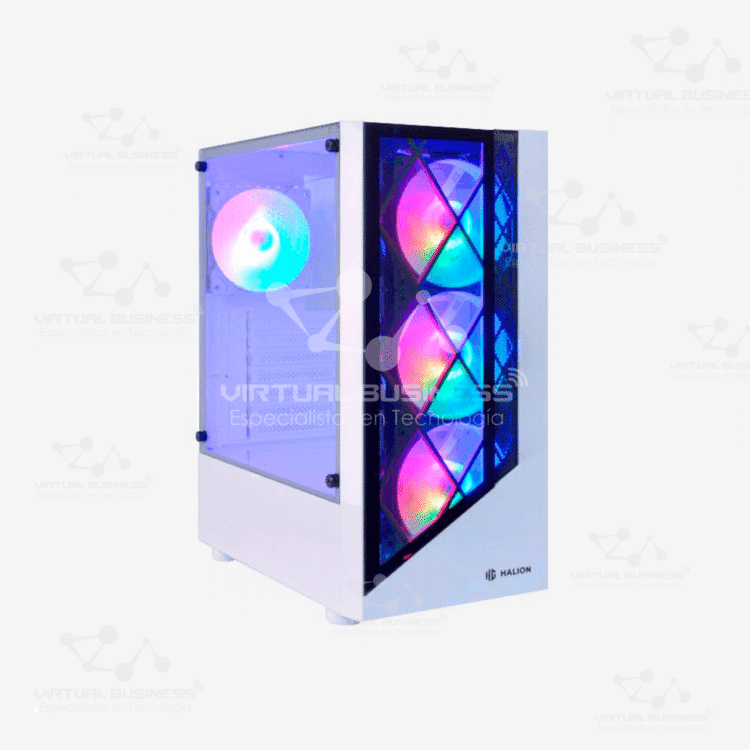 CASE GAMER HALION DRAGON CR15 WHITE