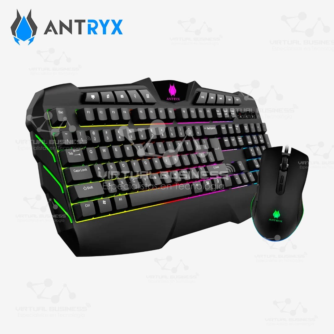 COMBO GAMER ANTRYX CHROME STORM GC-1200 - Imagen 4