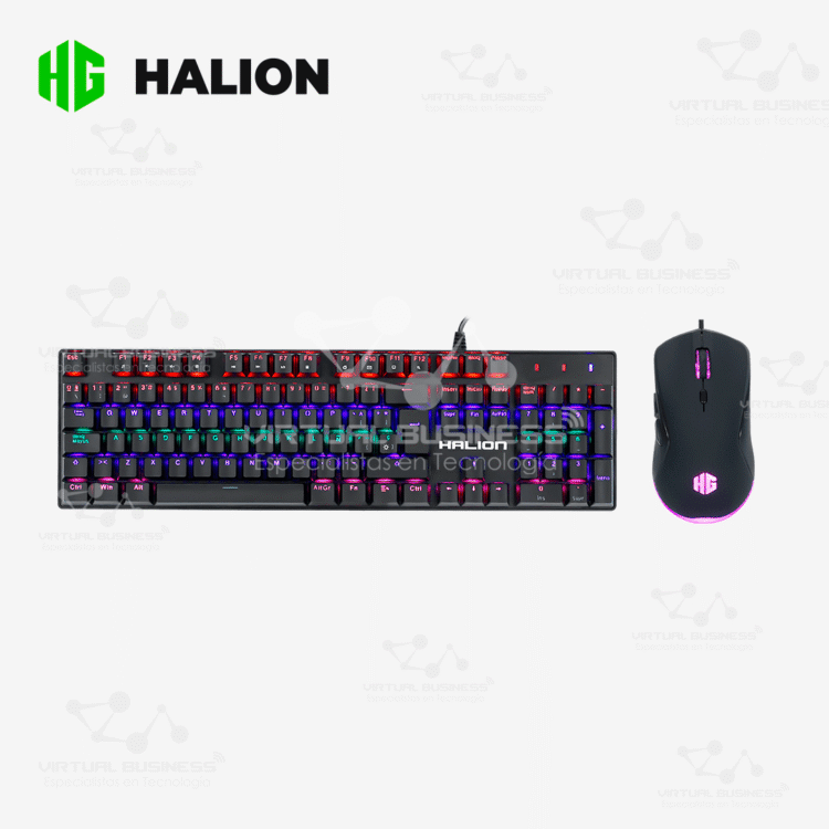 COMBO GAMER HALION SMAUG HA-865C RGB